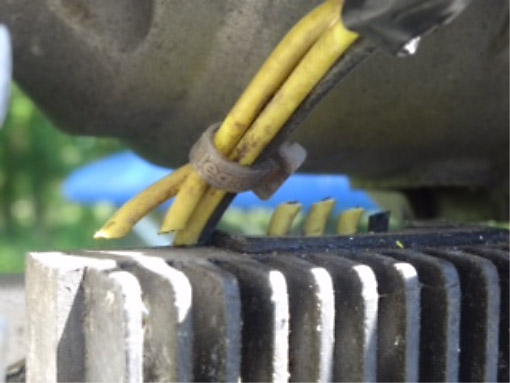 Cut wires