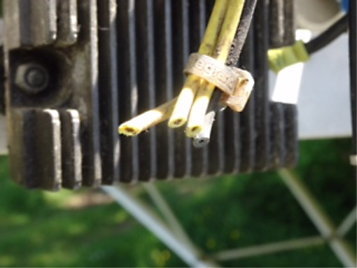 Cut wires