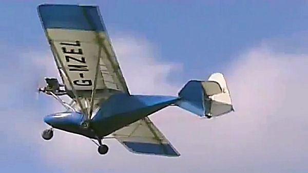 G-MZEL Takes Off